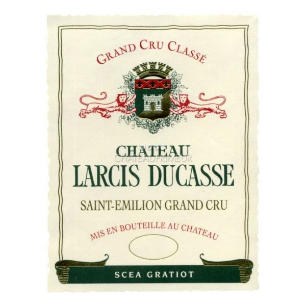 Chateau Larcis Ducasse Premier Grand Cru Classe B, Saint-Emilion Grand Cru