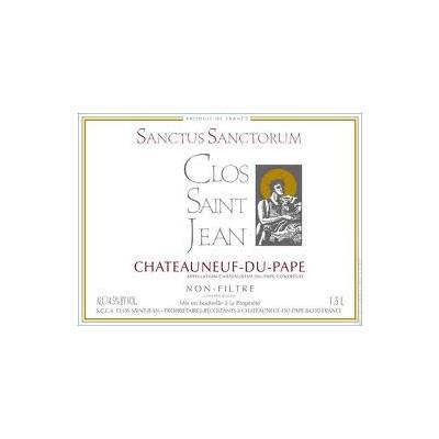 Clos Saint Jean, Chateauneuf-du-Pape, Sanctus Sanctorum