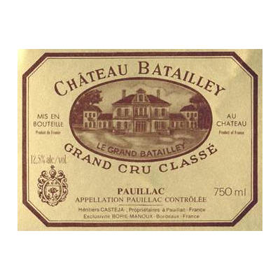 Chateau Batailley 5eme Cru Classe, Pauillac